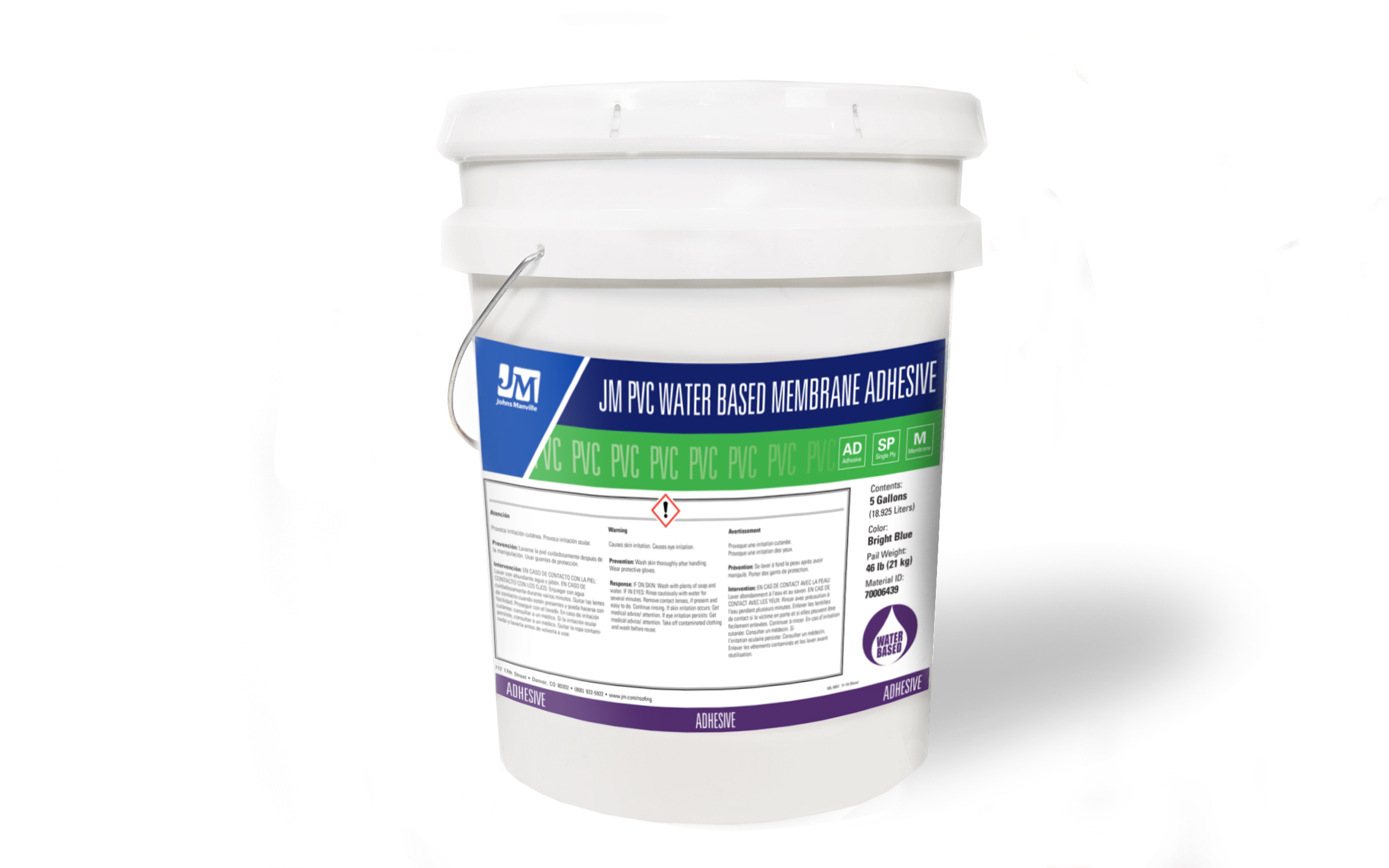 JM PVC Water Based Membrane Adhesive Johns Manville